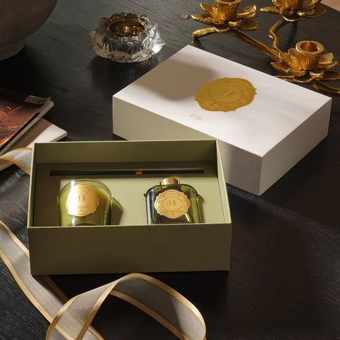 Intense Race Wax Filled Jar Candle & Diffuser set