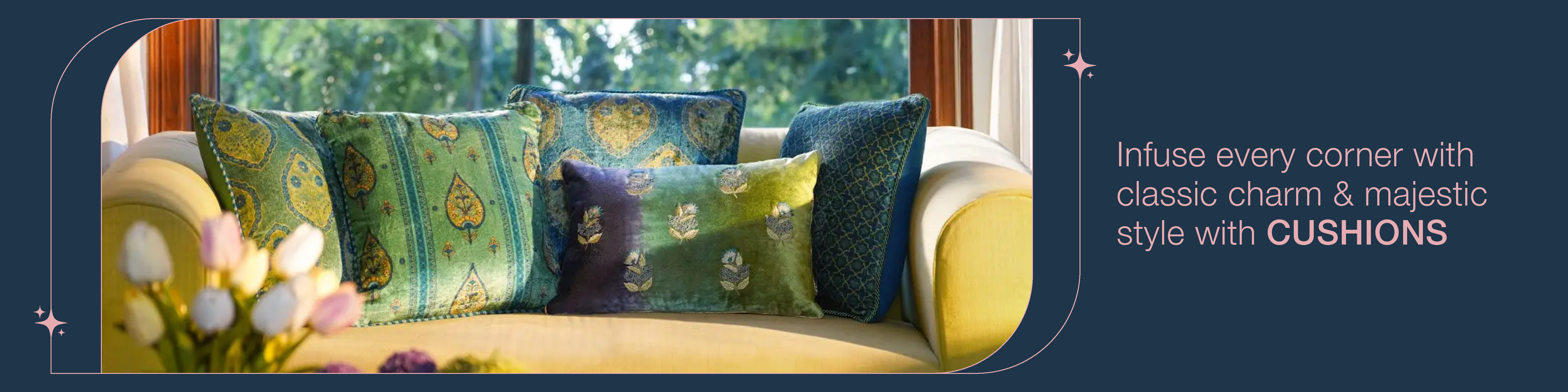 Buy sofa cushion covers Online in India Pure Home Living