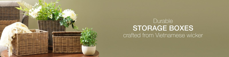 Wicker Storage Box