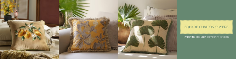 Square Cushion Covers