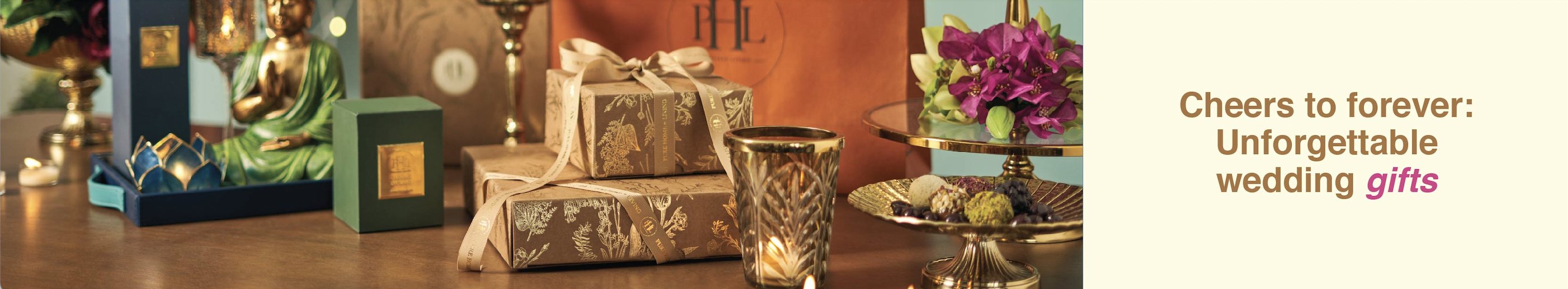 Shop Home Decor Gifts for Weddings Online - Pure Home & Living