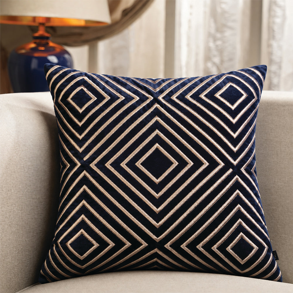 Blue Cushion Cover - Large