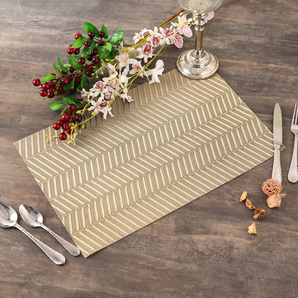 Gold Vinyl Placemat