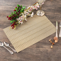 Gold Vinyl Placemat
