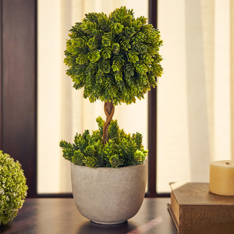 Green Artificial Pineapple Grass Plant with Pot