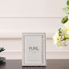 Prisma Silver Plated Photo Frame