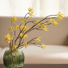 Green Artificial Maple Branch