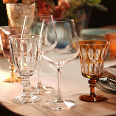 Set of 6 Clear Wine Glasses
