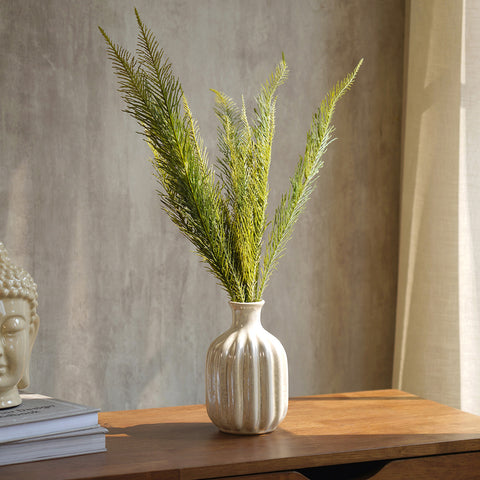 Green Solid Fern Bouquet Artificial Flower Plant