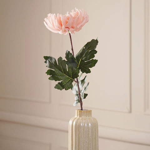 Set of 2 Peach Chrysanthemum