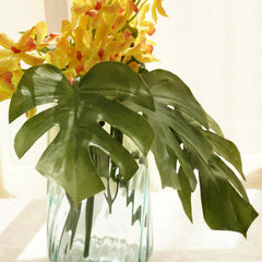 Single Monstera Leaf Spray