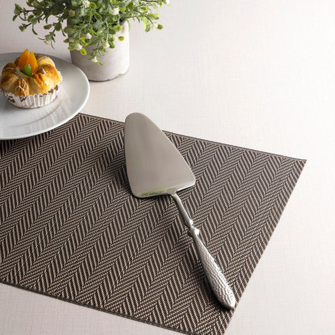Silver Color Vigor Cake Server