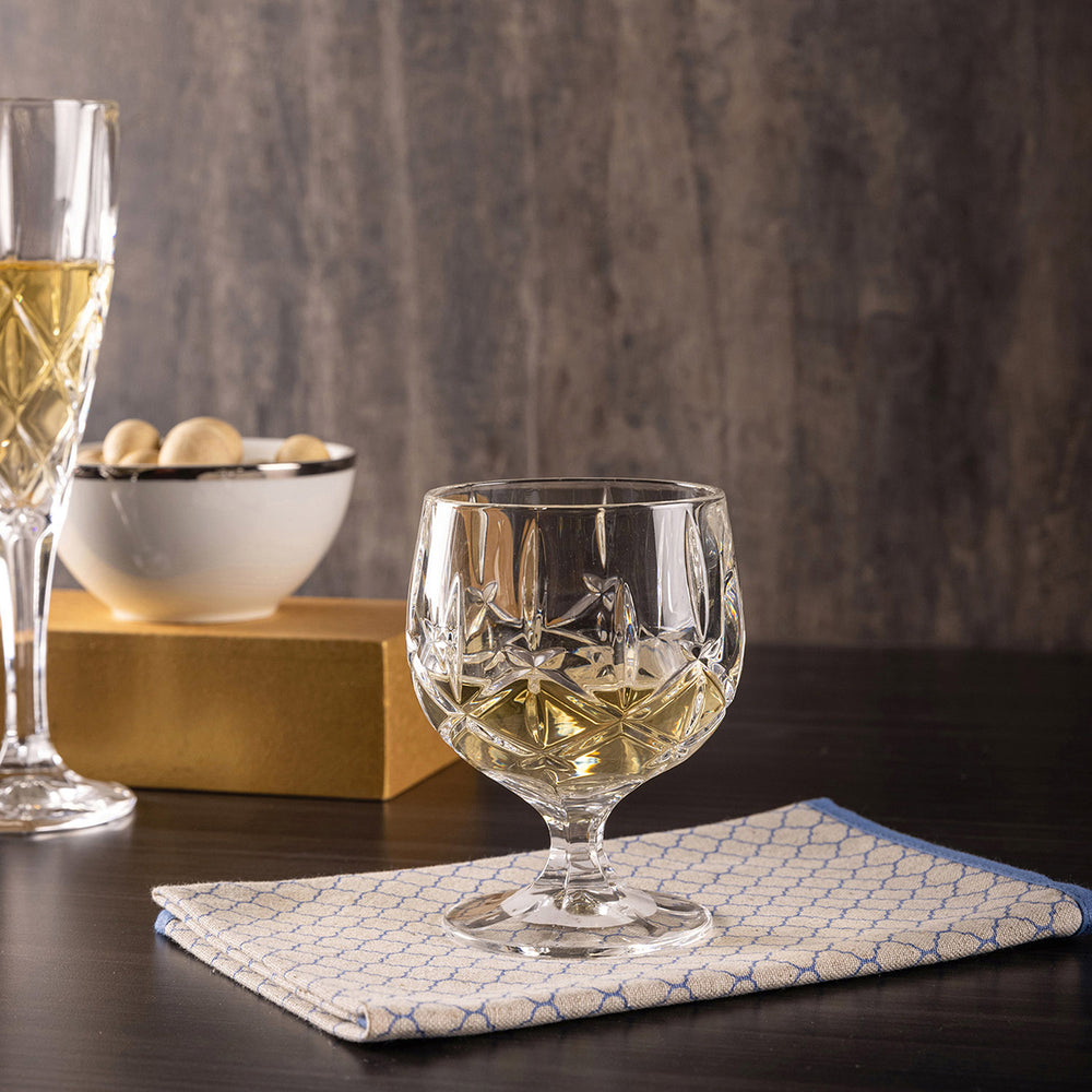 Clear Sheffield Cognac Glass