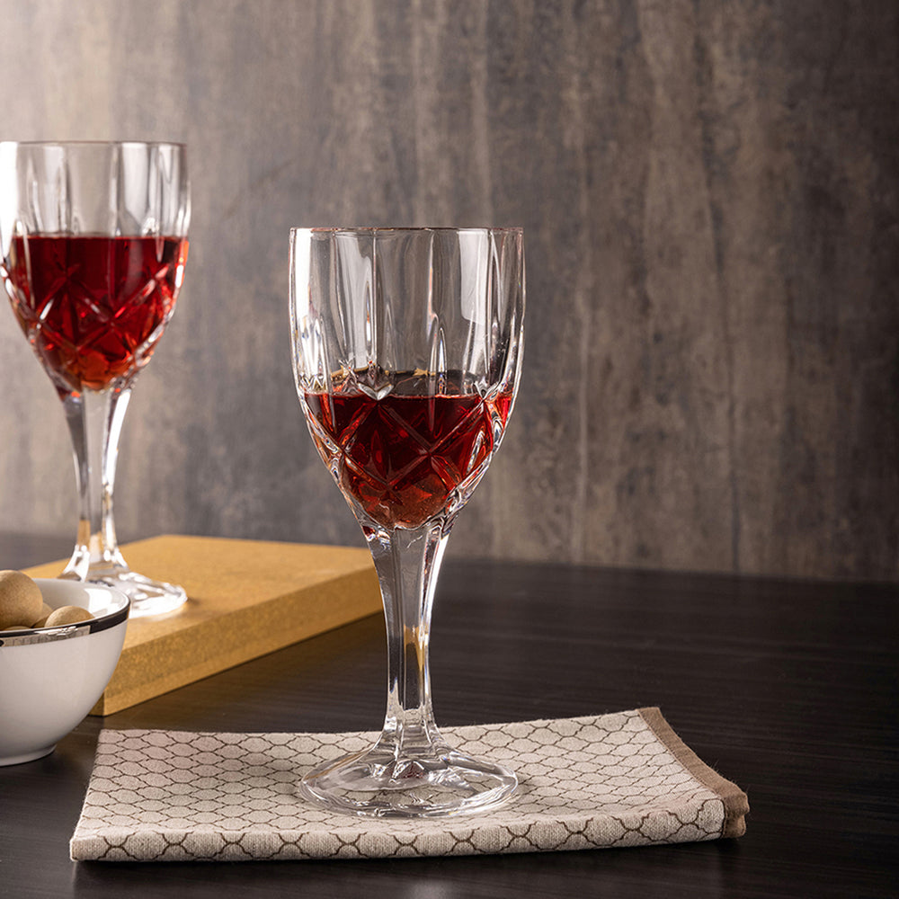 Small Clear Sheffield Wine Glass