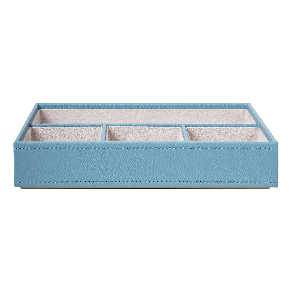 Blue Cream Organiser Box