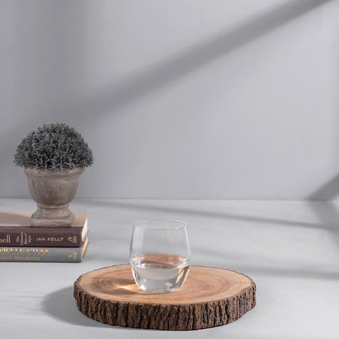 Set of 6: Clear Glass Mergus Tumbler