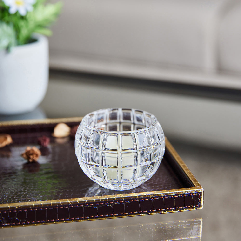 Clear Votive Candle Holder
