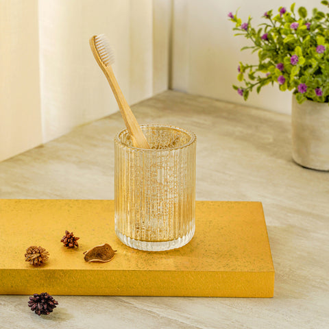 Antique Golden Shimmer Tumbler