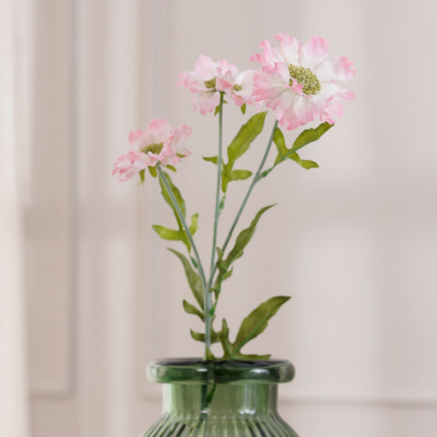 Set of 2 Pink Daisy Stem