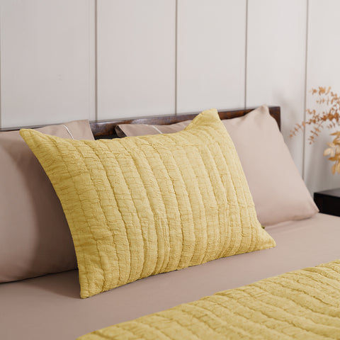 Yellow Superfine Voile Sham