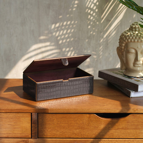 Brown Living Room Organiser