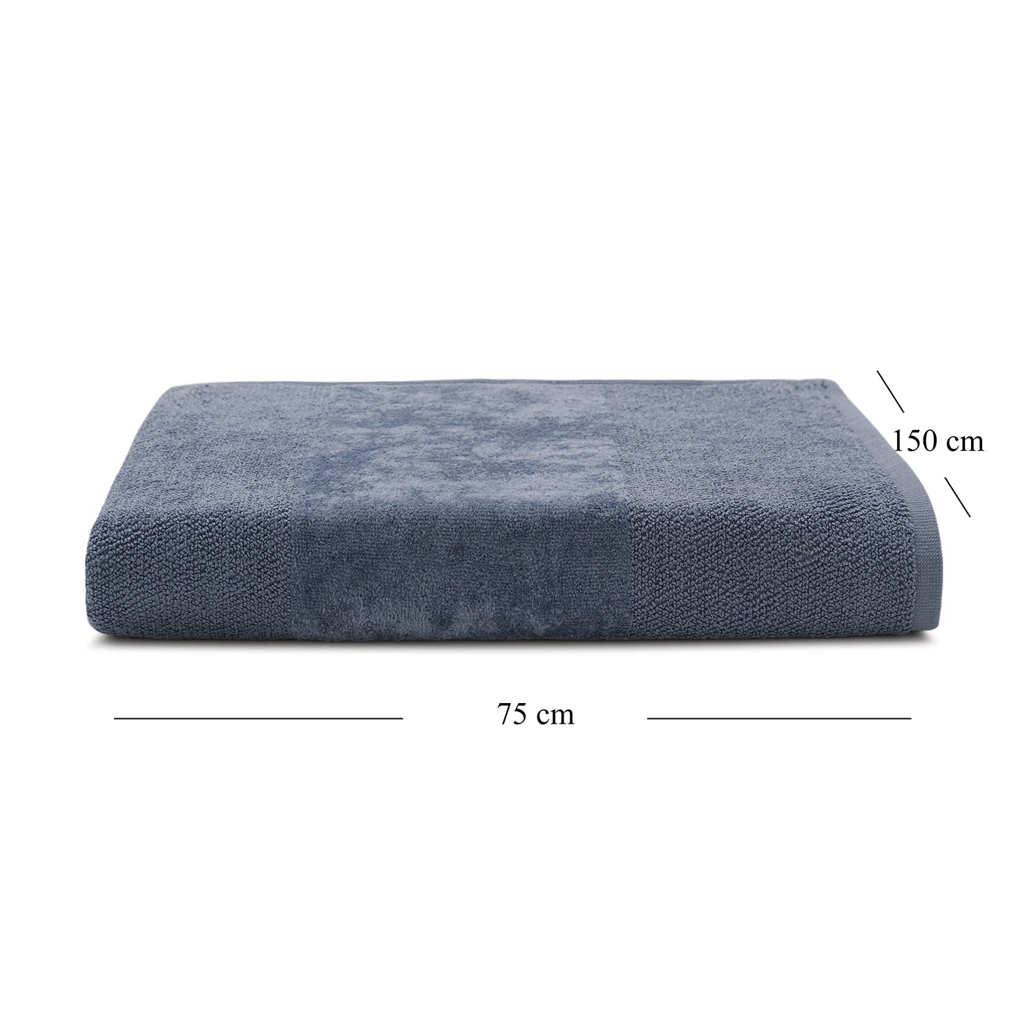 Shop Bath Towel, Indigo, 75X150Cm - at Best Price Online in India
