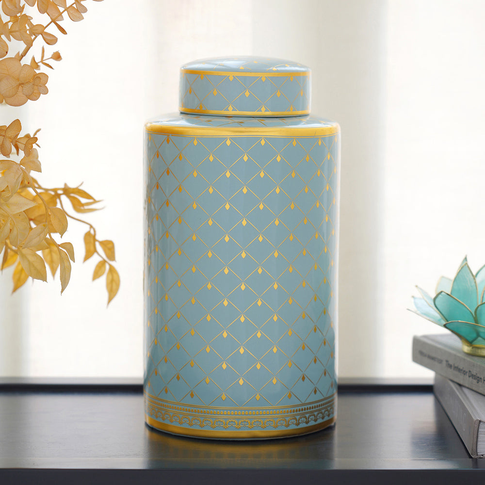 Blake Blue Canister Large