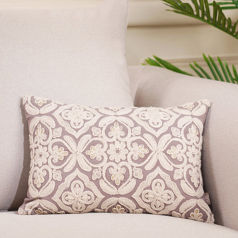 Loren Charcoal Cushion Cover