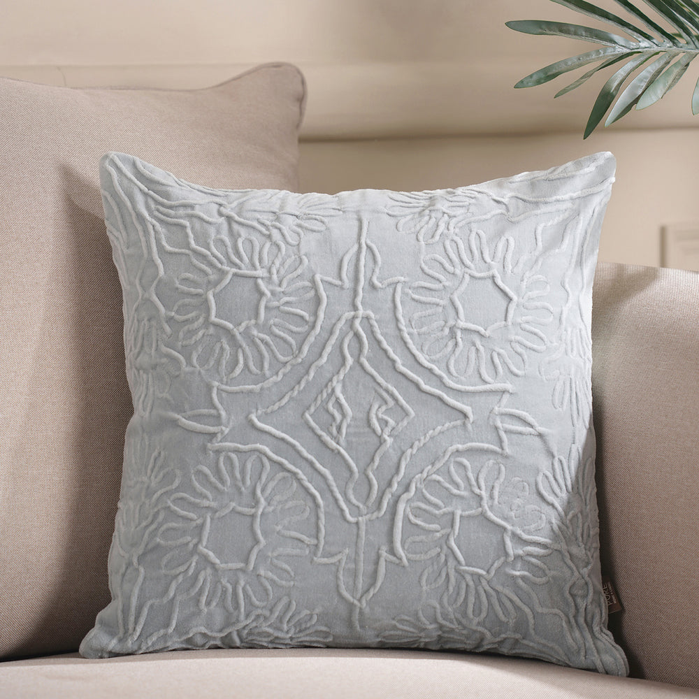 Flora Blue Cushion Cover