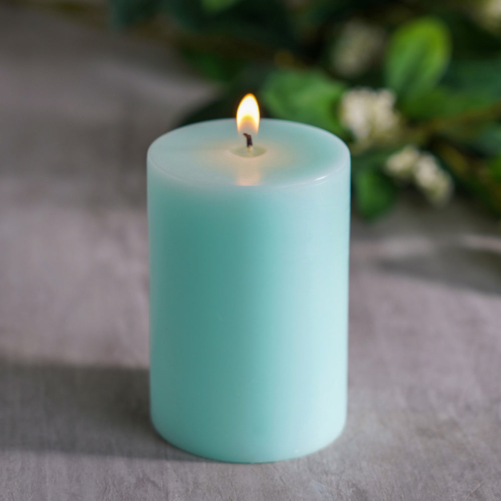 Summar Aqua Blue Large Candle