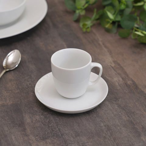 Set of 6 Coffee Cup and Saucer Set