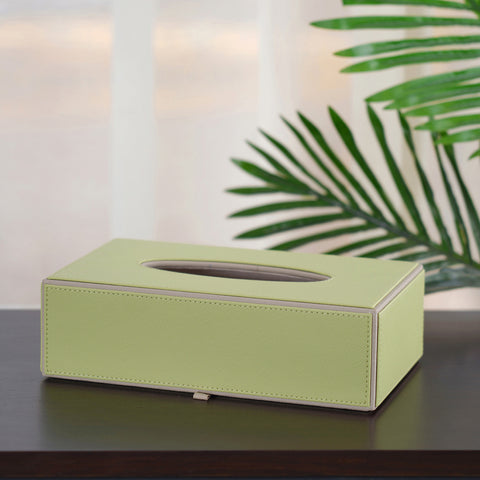 Della Green Tissue Box