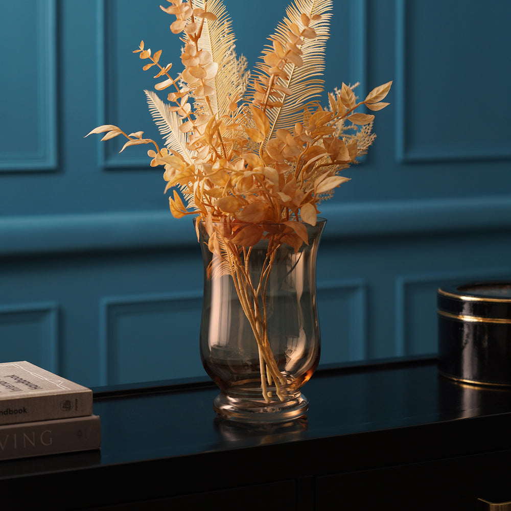 Citrine Gold Bell Vase