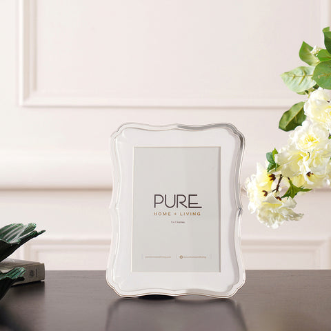 Elegant Silver Plated Photo Frame