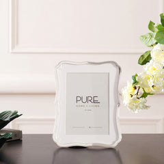 Elegant Silver Plated Photo Frame
