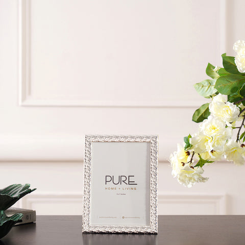 Prisma Silver Plated Photo Frame