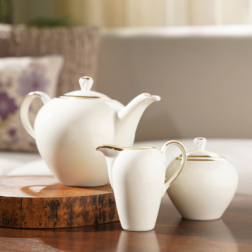 Classic Gold Line Tea Set