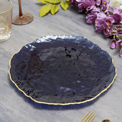 Sapphire Blue Fizz Dessert Plate