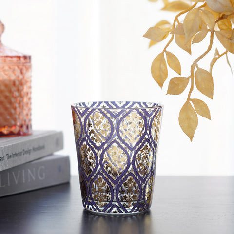 Iris Purple Decorative Tumbler