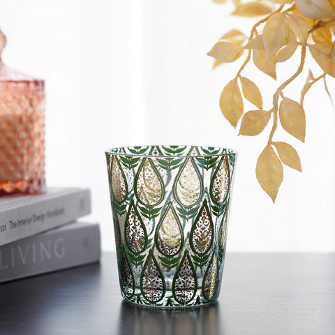 Emerald Green Decorative Tumbler