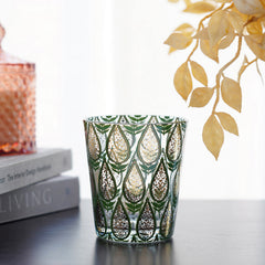 Emerald Green Decorative Tumbler