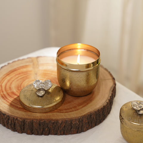 Zoya Large Gold Jar