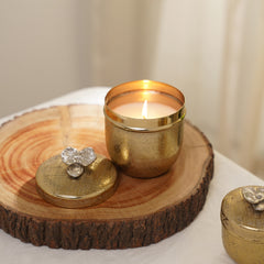 Zoya Large Gold Jar