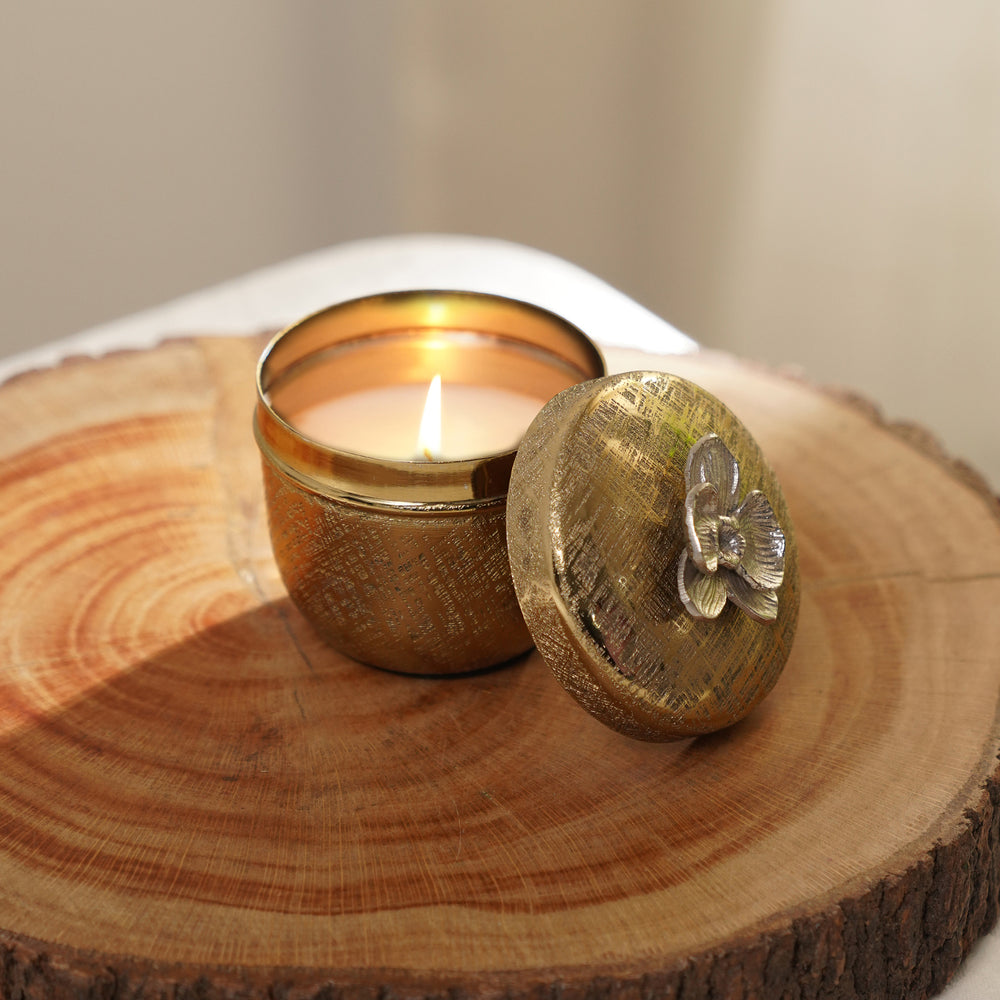 Zoya Small Gold jar