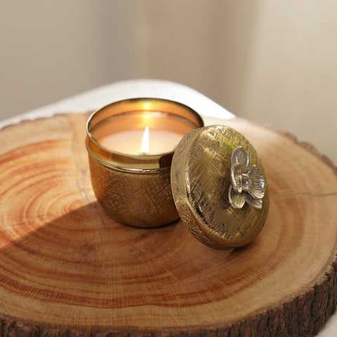 Zoya Small Gold jar