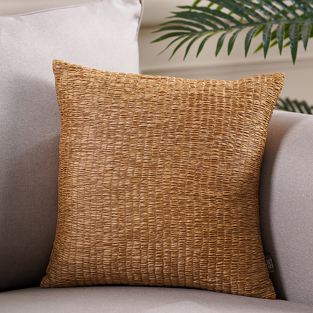 Yara Gold Cushion Cover