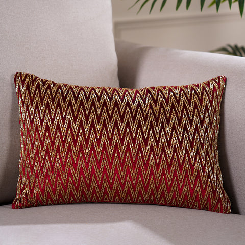 Elnara Red Cushion Cover