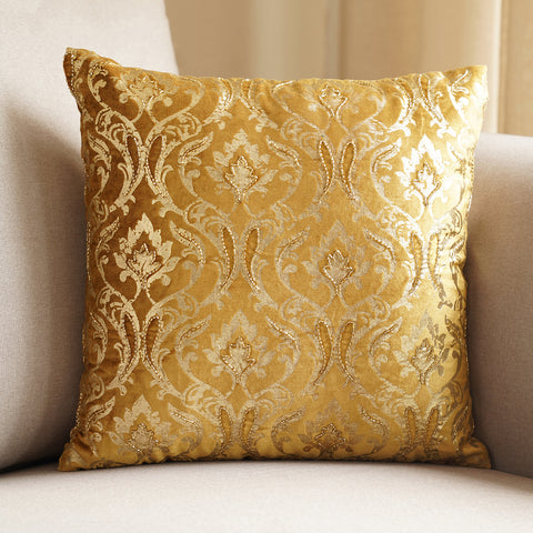 Nazik Gold Cushion Cover