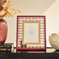 Red Gold Photo Frame - Large