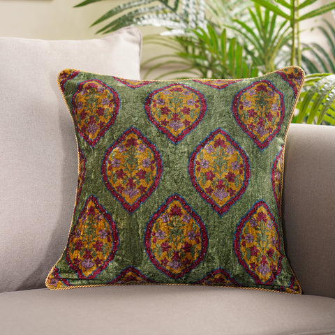 Kian Green Cushion Cover